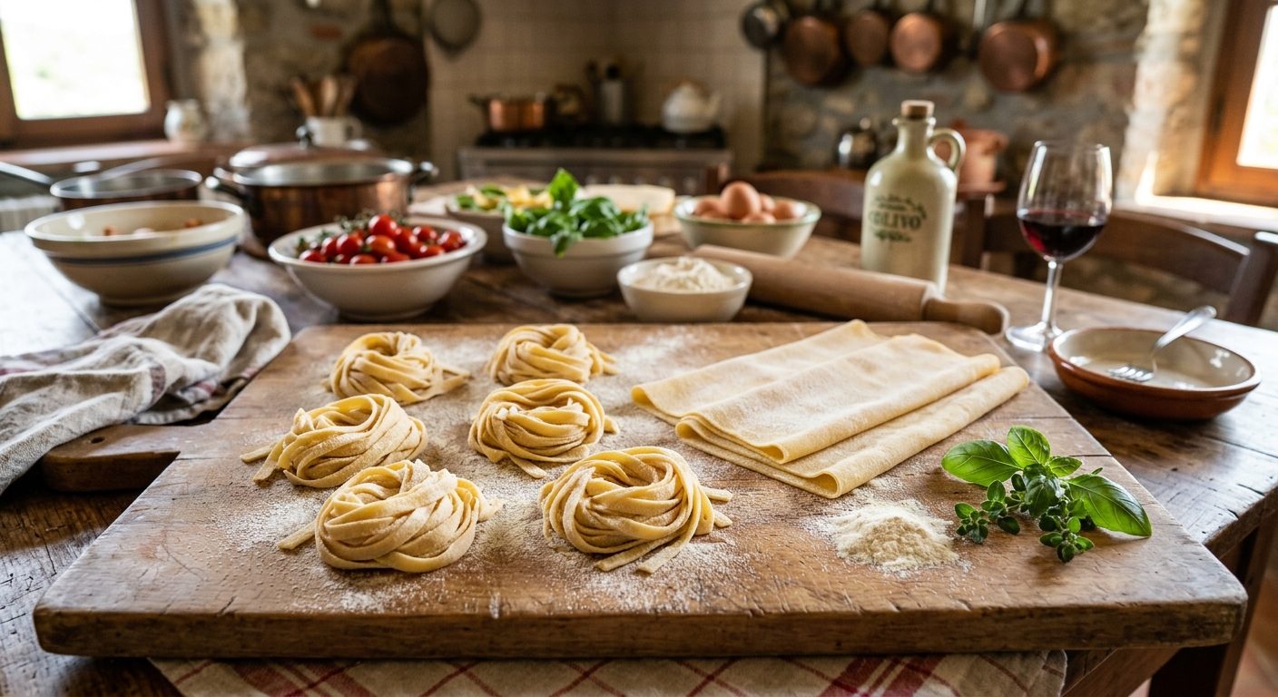 Autentisk italiensk pasta - sådan laver du frisk pasta derhjemme